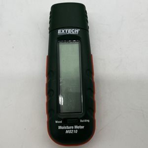 Extech Moisture Meter MO210 Green Testing Instrument LCD Readout Bargraph 2-in-1